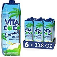 Los mejores  - Vita Coco - Agua De Coco Pura (1L x 6) - Hidratante Natural - Repleto de Electrolitos - Sin Gluten - Lleno de Vitamina C…